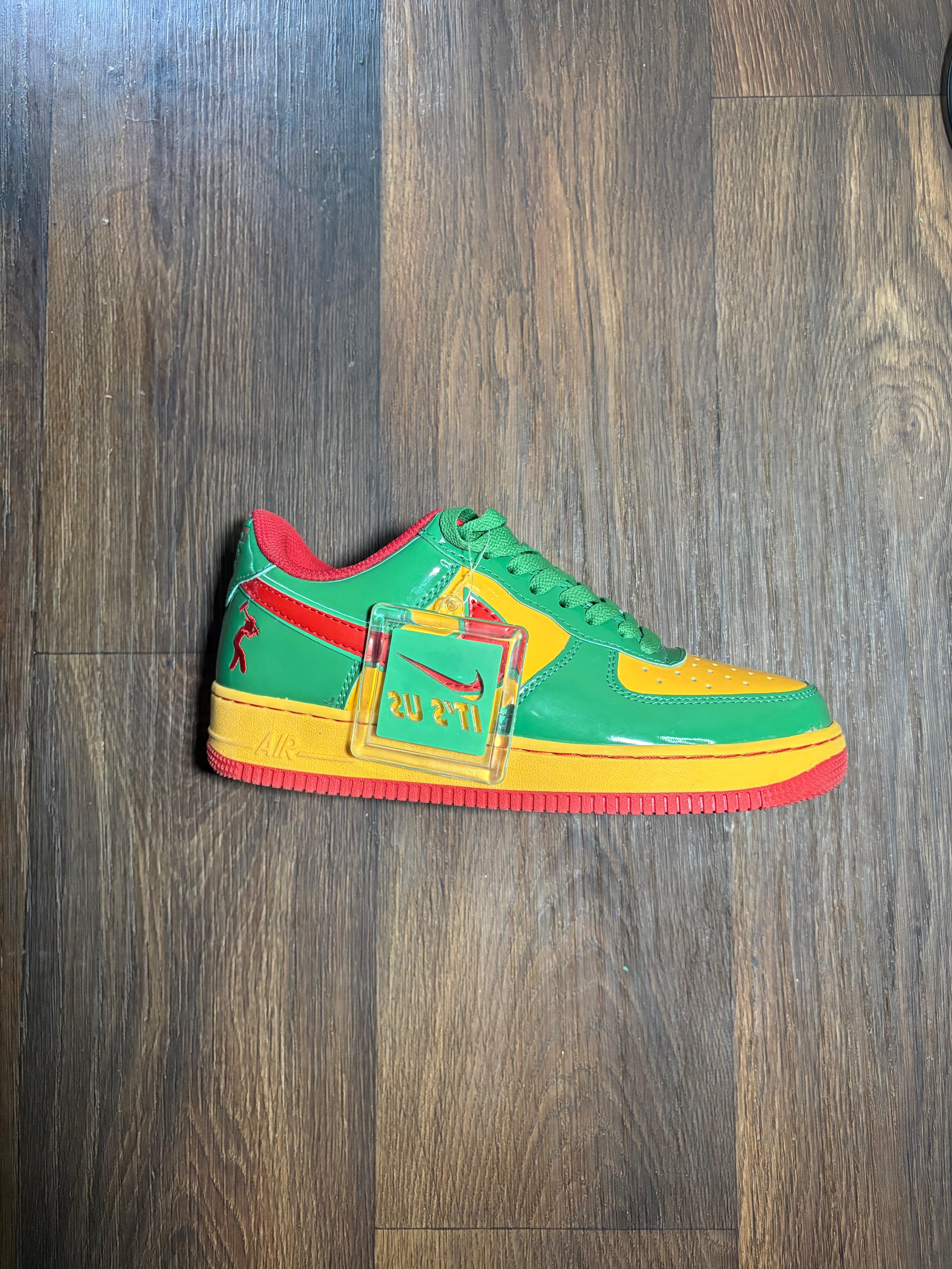 Nike Air Force 1 Low x Lil Yachty "Concrete Boys" Lucky Green Sneakers